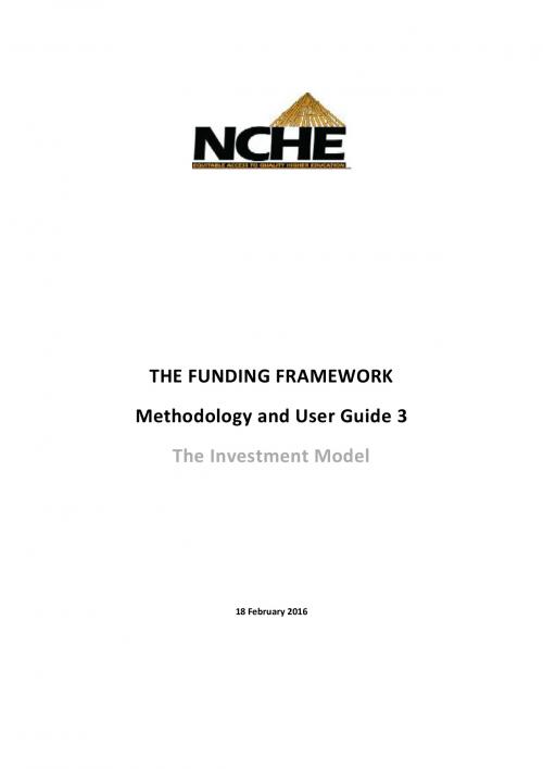FF Methodology and User Guide 3 The Investment Model